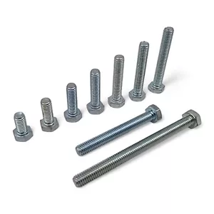 Hex Head Fully Threaded Set Screws Steel Bolts Bolt Screw M5 M6 M8 M10 M12 - Picture 1 of 89