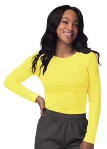 Sivvan Women's Medical Workwear T-Shirt Underscrub Top Comfort Long Sleeve Tee - Picture 1 of 210