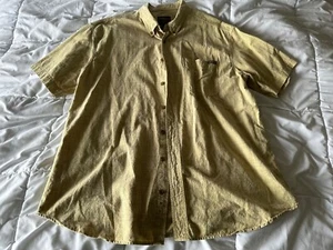 Woolrich Men's Short Sleeve Button Up Shirt Size XL Tall - Picture 1 of 3