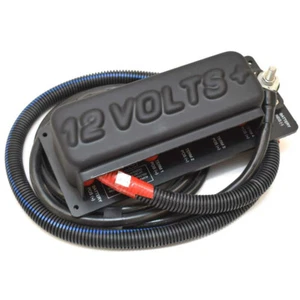 Supra Boat Terminal Block Busbar 114203 | 6 Terminal 12 Volt 300 Amp - Picture 1 of 5