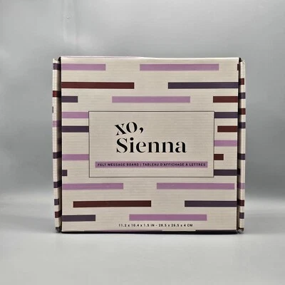 Xo, Sienna Felt  10 X 10 Message Board 189 Letters Numbers & Symbols Decorative - Image 1 of 4
