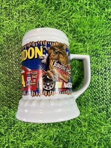 Jeff Gordon #24 1997 Vintage Jurassic Park The Ride NASCAR Mug 32oz. - Picture 1 of 6