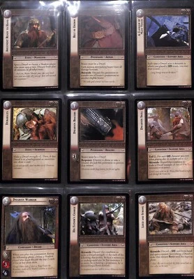Lord of the Rings TCG Black Rider Complete Set of 194 cards - Image 1 of 4