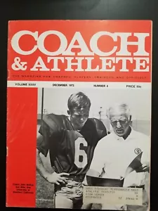 1972 TRAINER & ATHLETEN MAGAZIN JOHN MCKAY MIKE RAE USC TROJANER KNAPP - Bild 1 von 7