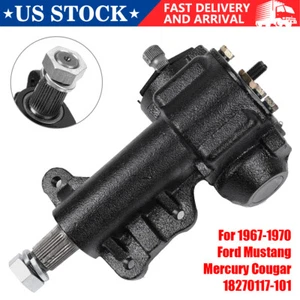 For Ford Mustang Mercury Cougar 1967-1970 Manual Steering Gear Box 16:1 Ratio - Picture 1 of 14