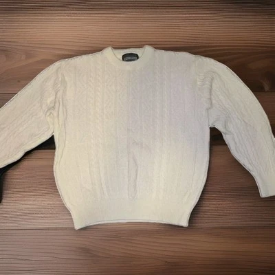SUÉTER MARFIL HOMBRE DE COLECCIÓN TALLA.  XL MEZCLA LANA COSBY PUNTO AÑOS 80/90 Foto 1 de 4
