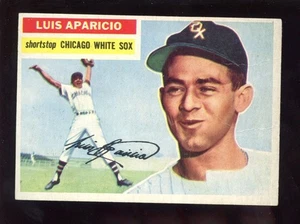 1956 Topps Baseballkarte #292 Luis Aparicio Rookie - Bild 1 von 2