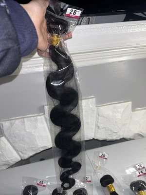 RAW HUMAN HAIR BUNDLES INCH 28 - Image 1 of 2