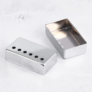 Cubierta de pastilla de doble bobina de metal de 2 piezas para guitarra eléctrica estilo ( ) - Imagen 1 de 12