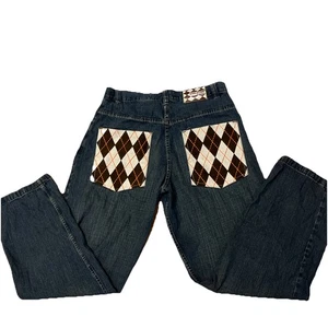 Vintage Evolution Denim Jeans Herren Größe 34x34 Southpole Baggy Hip Hop Y2K 90er - Bild 1 von 12