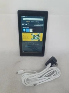 Amazon Fire 7 (7th Generation) 7" 16GB Wi-Fi Tablet - Black - Picture 1 of 9