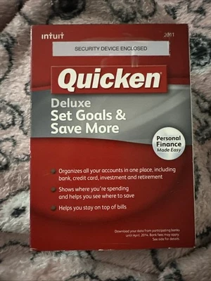 Quicken Deluxe 2011 For Windows- Disc Only - Image 1 of 3