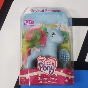 My Little Pony G3 Crystal Princess Unicorn Pony Whistle Wishes MISB NEW R - Picture 1 of 6