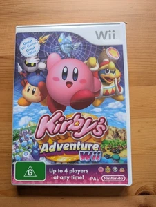 Kirby’s Adventure Wii (Nintendo Wii, PAL) – Complete with Manual – Tested & Work - Picture 1 of 8