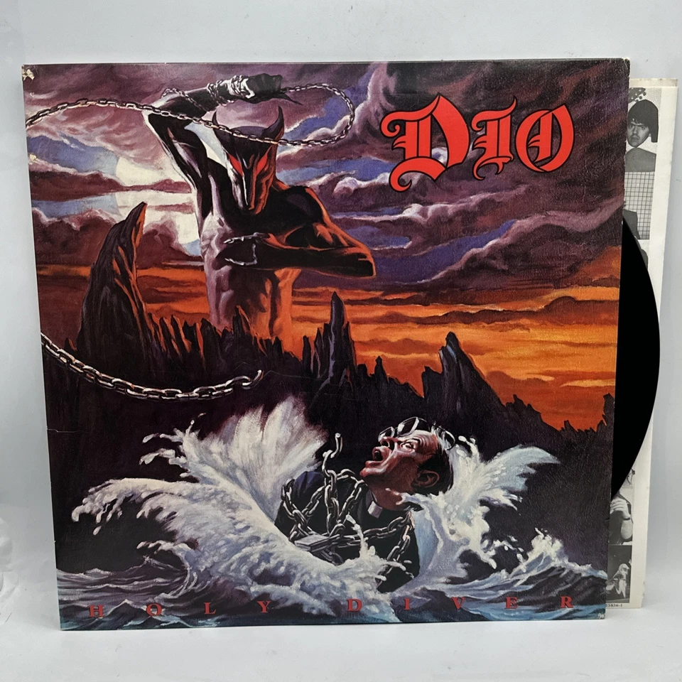 Dio - Holy Diver - 1983 US 1st Press Album (EX) in Shrink Ultrasonic Clean - Image 1 of 4