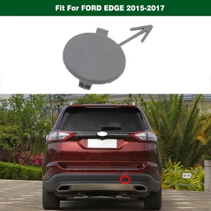 Tapa de cubierta de gancho de remolque para parachoques trasero para Ford Edge 2015 2016 2017 - Imagen 1 de 9
