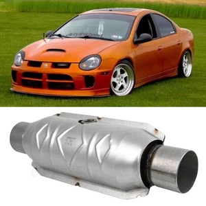 For Dodge Neon 2001-2005 1PCS 2.5" In/Out Catalytic Converter Stainless Steel - Picture 1 of 9