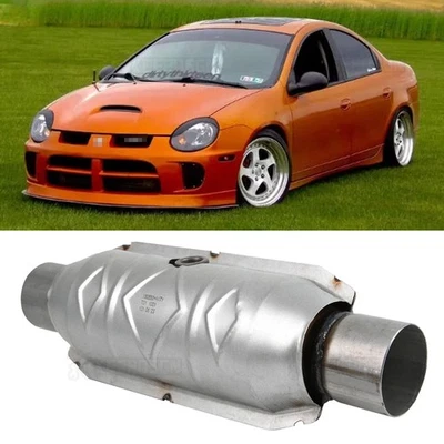 Convertidor catalítico de entrada/salida de acero inoxidable para Dodge Neon 2001-2005 1 pieza 2,5" Foto 1 de 4