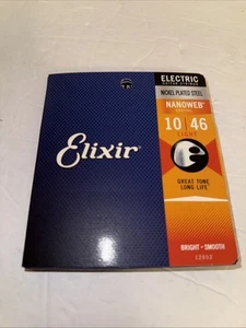 Elixir 12052 Nanoweb Nickel-Saiten für E-Gitarre, Light 10-46 - Bild 1 von 4