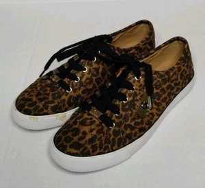 Guess Women's Quilted Leopard Print Shoes Size 8 1/2M Glam Bold Fierce - Picture 1 of 5