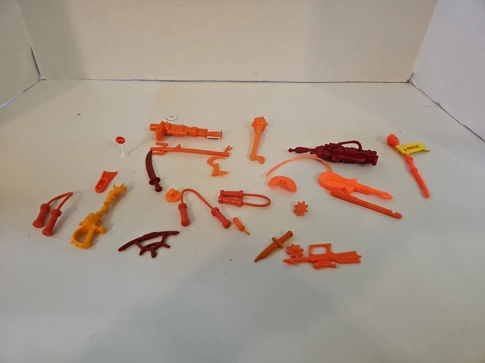 Principalmente TMNT Figura de Acción Vintage Accesorios, Armas y Piezas Otros Naranja  Foto 1 de 4