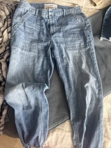 Pantalones de mezclilla azules Frank And Eileen Jameson para dama talla 6 nuevos sin etiquetas - Imagen 1 de 9