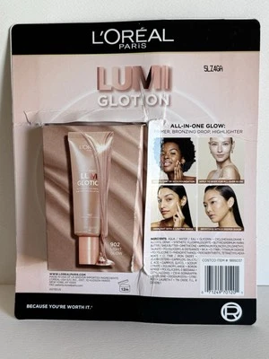L’Oréal Paris Makeup Lumi Glotion,Color 902 light Glow 1.35 fl oz Each x 2 Packs - Image 1 of 2