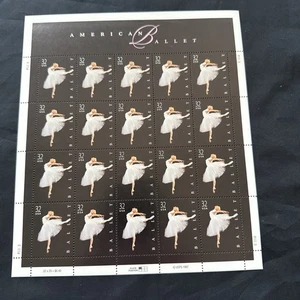 Scott 3237 - American Ballet. Sheet of 20. MNH. - Picture 1 of 2