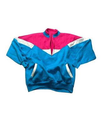 Mister Noah Vintage Colorblock Half Zip Pullover - Image 1 of 4