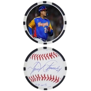 Miguel Cabrera SIGNED Baseball Legends Poker Chip - Bild 1 von 2