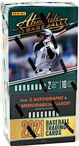 2021 PANINI ABSOLUTE BASEBALL HOBBY BOX BLOWOUT CARDS - Picture 1 of 2