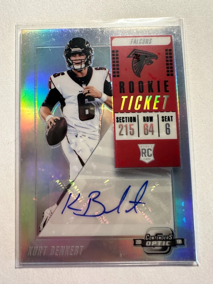 K28,035 - 2018 Panini Contenders Optic #176 Kurt Benkert Auto RC - Image 1 of 1