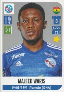 524 MAJEED WARIS? GHANA RC.STRASBOURG STICKER PANINI FOOT 2020-2021