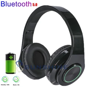 Pro Gaming Headset w/ Mic XBOX One Wireless PS4 Cellphone Headphones Microphone - Picture 1 of 12