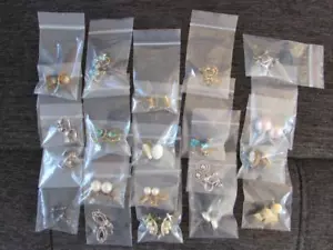 Lot of 23 Pair of Vintage & Modern Clip and Screw On Earrings - Picture 1 of 1