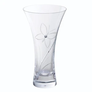 Dartington Crystal Glitz Butterfly Spray Vase - 18 cm - Picture 1 of 2