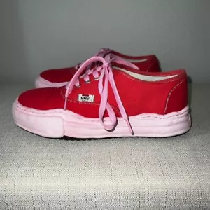 Maison Mihara Yasuhiro OG Sole Baker Size US 9 EU 42 Dyed Pink Red - Picture 1 of 12