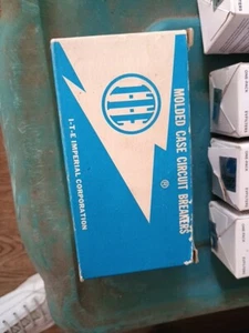 Custodia 5 I-T-E 4 Amp 120/240 Volt 1 Polo Spina Interruttore NUOVO Vecchio Stock - Foto 1 di 5