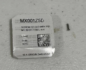 Cartier Back Screw Santos 100 2656 2775 Original MX001Z5F One Screw Per Order - Picture 1 of 2