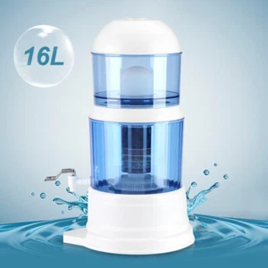 Trinkwasserfilter 16L Keramik Kohle Mineral Wasserreiniger mit Wasserhahn A25 - Bild 1 von 6