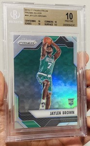 2016-17 Panini Prizm Jaylen Brown #44 Rookie RC Silver BGS 10 💎 Pristine