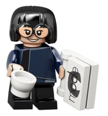 LEGO Edna Mode Minifigura Disney Serie 2 CMF Increíbles 71024 Nuevo Foto 1 de 2