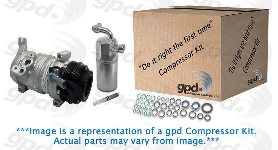 A/C Compressor Kit Global 9611781 fits 1997 Oldsmobile Cutlass 3.1L-V6 - Imagem 1 de 1