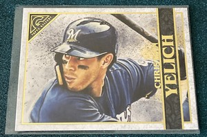2020 Topps Gallery Baseball Christian Yelich #8 Milwaukee Brewers 