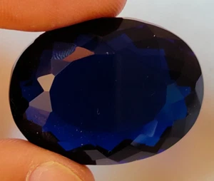 99.00 Ct. Large Blue Tanzanite Oval Cut Faceted Loose Gemstone Gift for Birthday - Picture 1 of 6