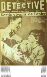 Détective 1955 # 459 Brives/Charente Hersin-Coupigny Bagnolet - Imagen 1 de 2