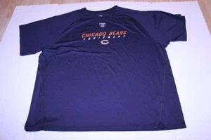Camisa de rendimiento deportivo Chicago Bears 2XL para hombre (azul marino) Reebok - Imagen 1 de 2