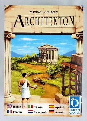 Architekton Board Game Queen Games Michael Schacht Tile Laying 2 Player Strategy - Image 1 of 4