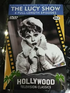 The Lucy Show VOL 1 DVD - 4 FULL LENGTH EPISODES - HOLLYWOOD TELEVISION CLASSICS - Picture 1 of 2