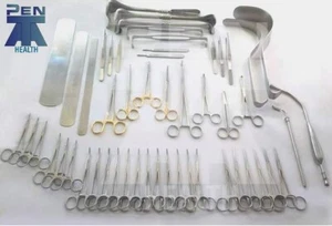 Basic Laparotomy 104 Pieces Set General surgery Instrument Excellent Quality - Picture 1 of 4